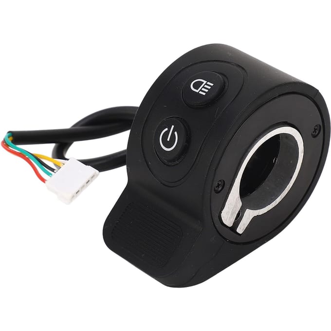 Elektrische Scooter Gashendel Accelerator Accessoires Gevoelige Elektrische Scooter Geïntegreerde Schakelaar Duimgashendel black