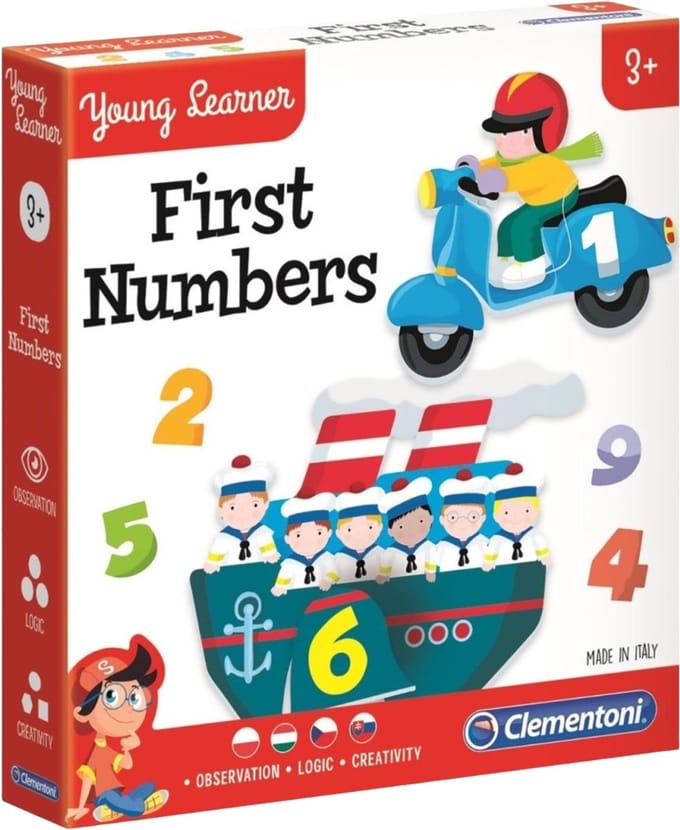 Clementoni Educatief Spel - Eerste cijfers leren - Voor kinderen - Young Learner