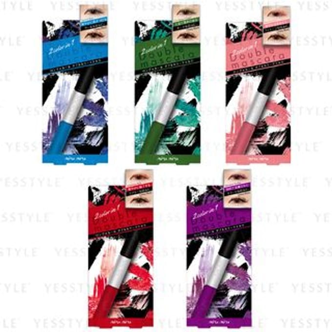 COSMEBANK - Miru Miru Double Color Long Lash Mascara 01 Space Blue & Classy Black