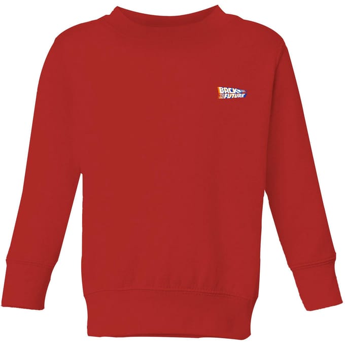 Back To The Future Kids' Sweatshirt - Red - 146/152 (11-12 jaar)