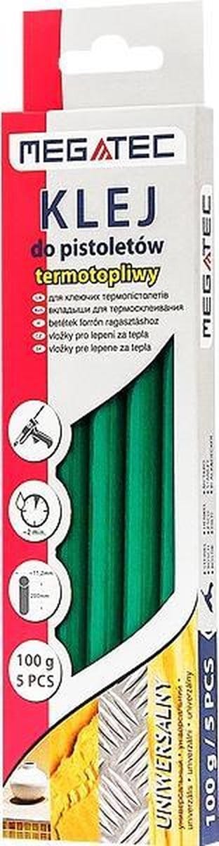 Lijm patroon Groen 200mm - 5 stuks