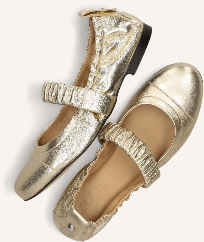 BLASZ 17600118 Ballerina's Dames - Goud - Maat 37
