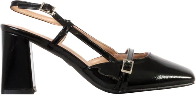 Inia-sandalen met hak