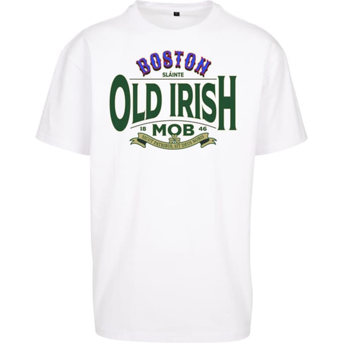 Mister Tee - Old Irish Mob Oversize Heren Tshirt - S