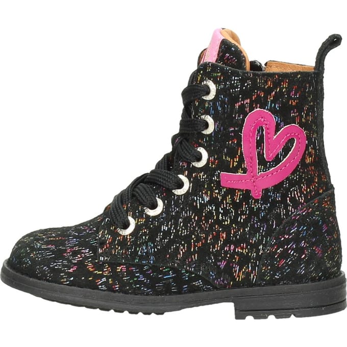 Develab Veterschoen hoog Veterschoen hoog - Zwart - Maat 26