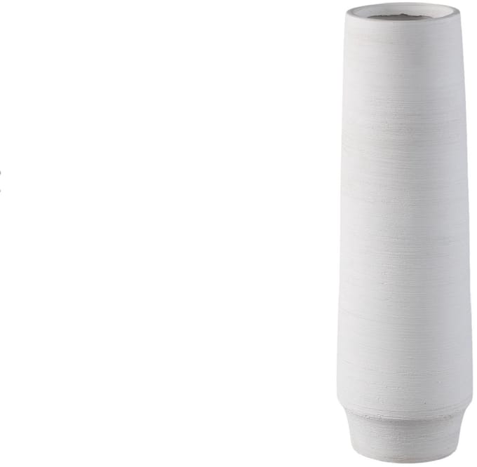 PTMD - Vaas Zonna - Wit - 14x14x46cm