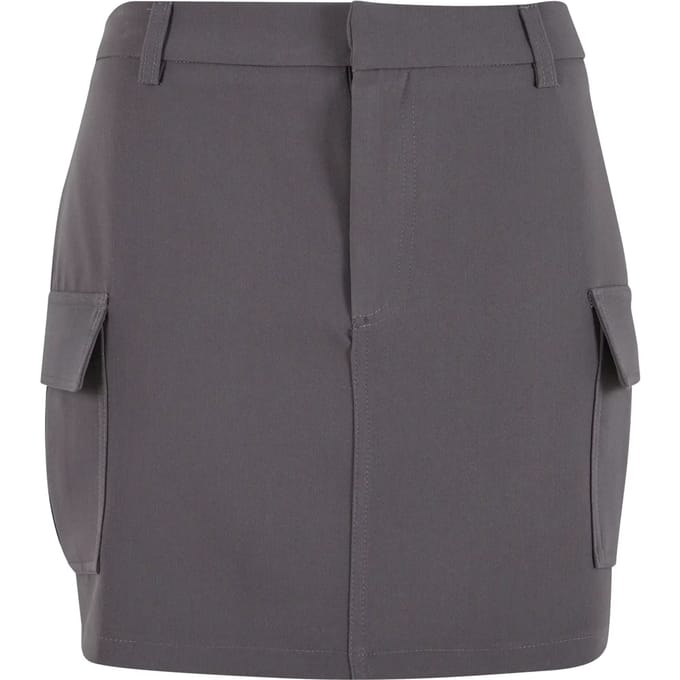 Urban Classics - Short Patched Pocket Korte rok - M - Grijs