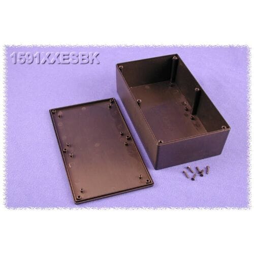 Hammond Electronics 1591XXESBK Universele behuizing 193 x 113 x 62 ABS Zwart 1 stuk(s)