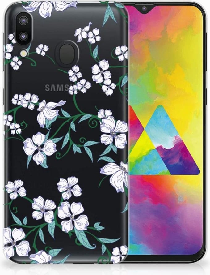Samsung Galaxy M20 (Power) Uniek TPU Case Blossom White