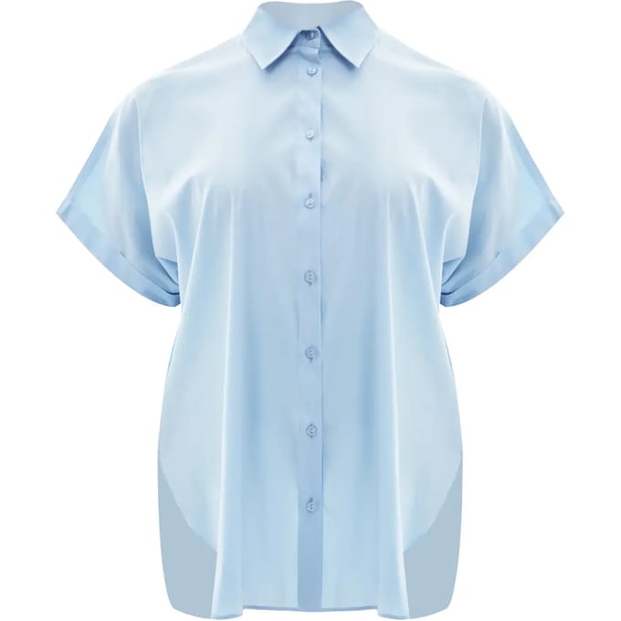 Popeline Blouse Dames Mat Fashion
