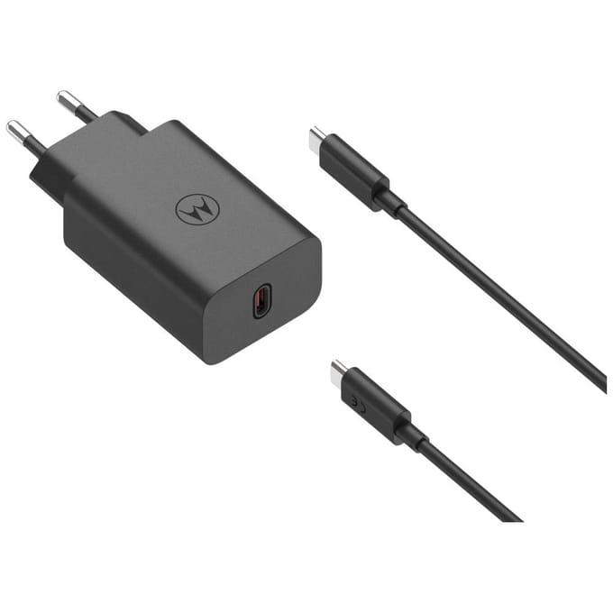 Motorola USB-oplader 68 W USB-C USB PD 3.0 Zwart USB Power Delivery (USB-PD)