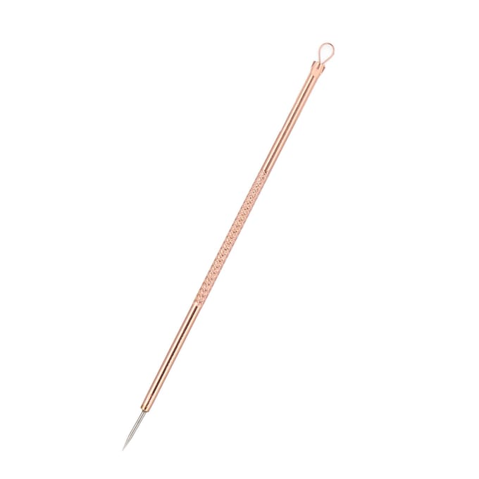 Puistje verwijderen extractor tool RVS mee-eter verwijderen tool voor acne smet whitehead goud beige