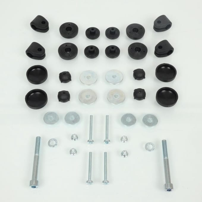 Support pare brise Fabbri 2292/E pour scooter Piaggio 100 Zip 4T 2006 à 2021