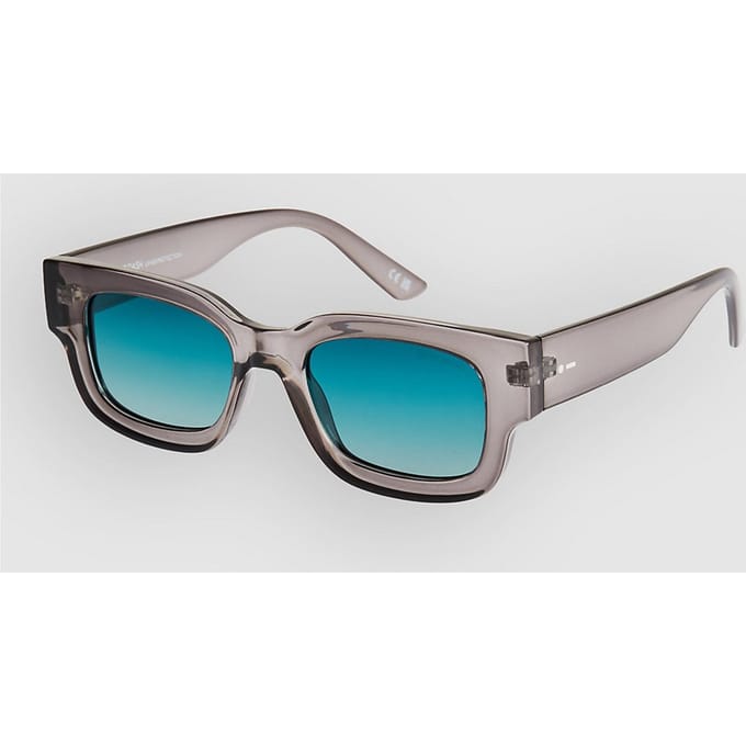 Dot Dash Pixel Shiny Dark Grey Zonnebril grijs