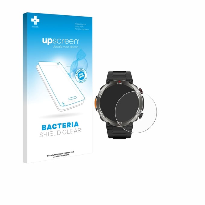 upscreen - Screenprotector voor Yxtel W50Pro 1.45" - Folie Beschermfolie transparant antibacterieel