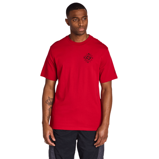 Jordan Sport Dri-fit T-shirts Heren - Rood - Maat S
