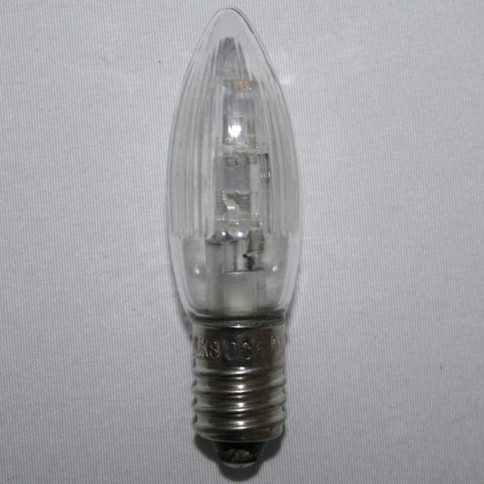 Set van 9 puntkaarsjes E10 LED 6V 0,2W voor lichtkettingen en lichtbogen