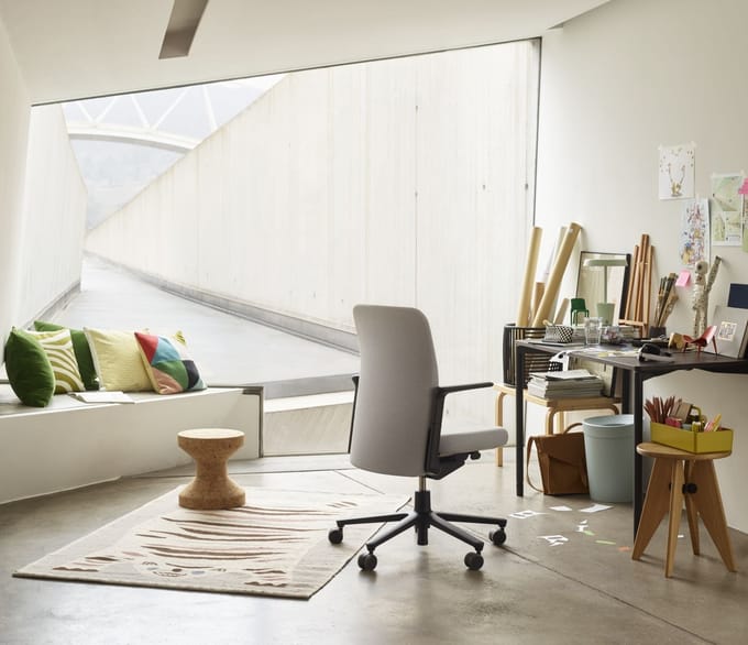 Vitra Happy Bin Prullenmand - basic dark