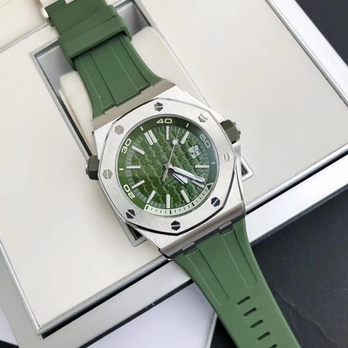 Eikenhout Offshore Heren Automatisch Mechanisch Horloge Zf Jf Aps E-Commerce gray