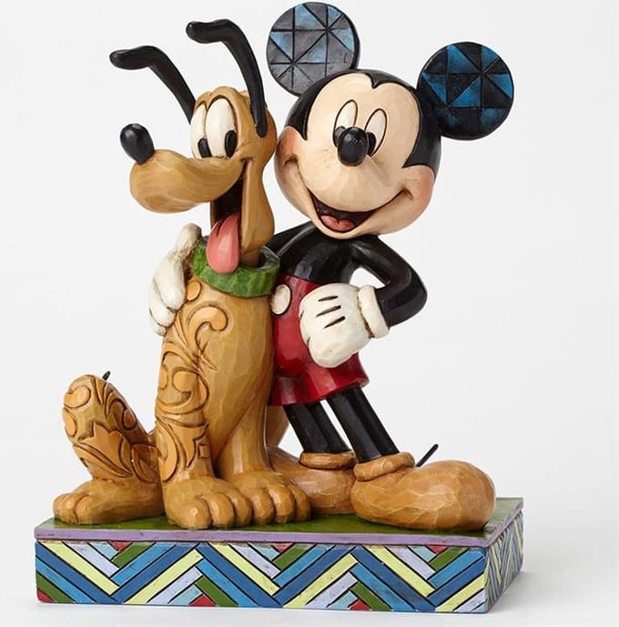 ENESCO Disney beeldje - Mickey en Pluto