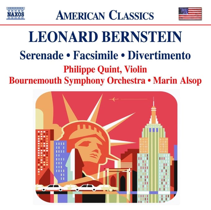 Bournemouth Symphony Orchestra, Marin Alsop - Bernstein: Serenade | Facsimile | Divertimento (CD)