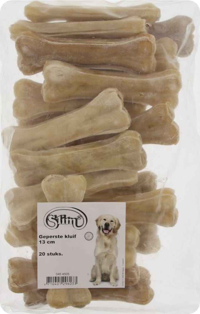Geperste kluif 13 cm - Zak 20 stuks