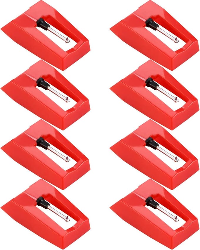 8 Stuks Universele Naalden voor Vinyl Platenspelers