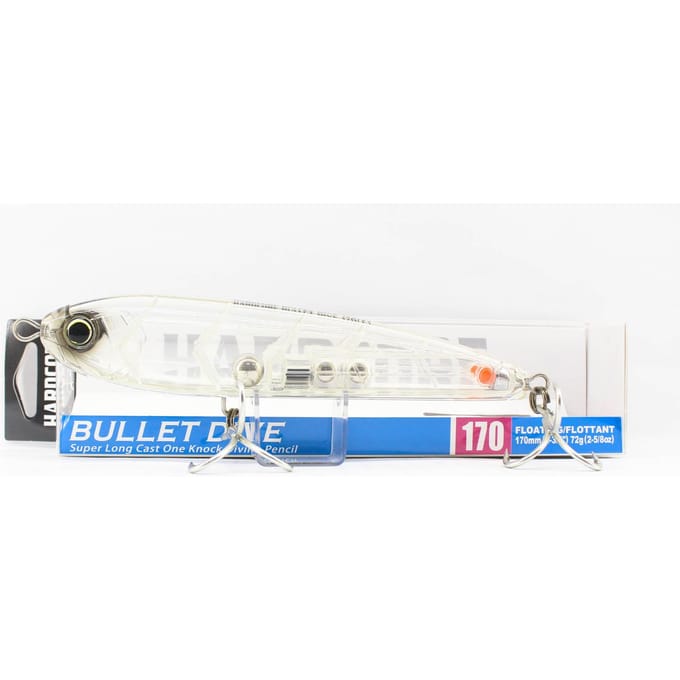 Yo Zuri Duel Hardcore Bullet Dive 170 mm drijvend kunstaas F1223-TM (9067) white