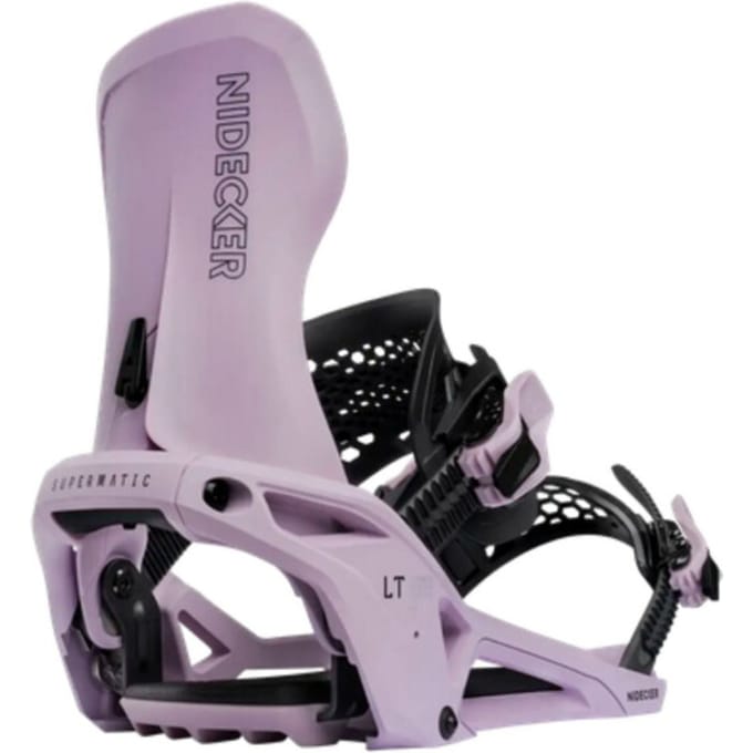 Nidecker LT Supermatic Snowboardbindingen Lila L