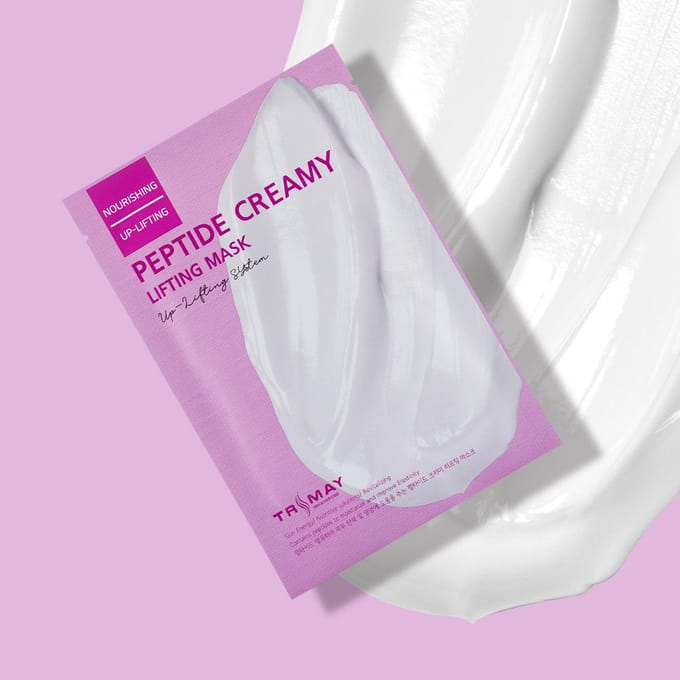 Masque Liftant Crémeux aux Peptides Trimay pink
