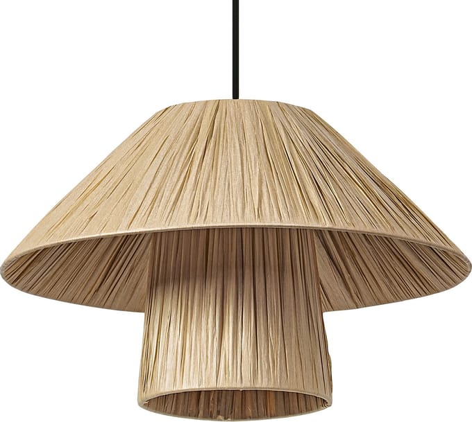 LEDVANCE Decor Bamboo Paper Hut Hanglamp 400 E27 Bruin