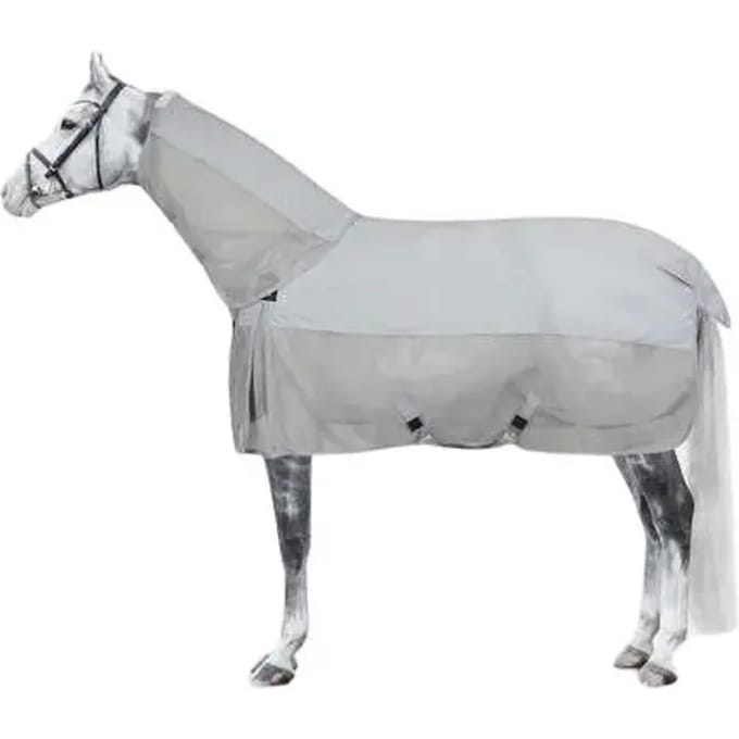 Horze Nevada Combo Regen/vliegendeken, Lunar Rock Grey,