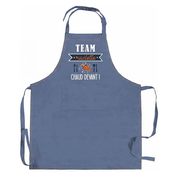 Jeans keukenschort Winkler Team Raclette