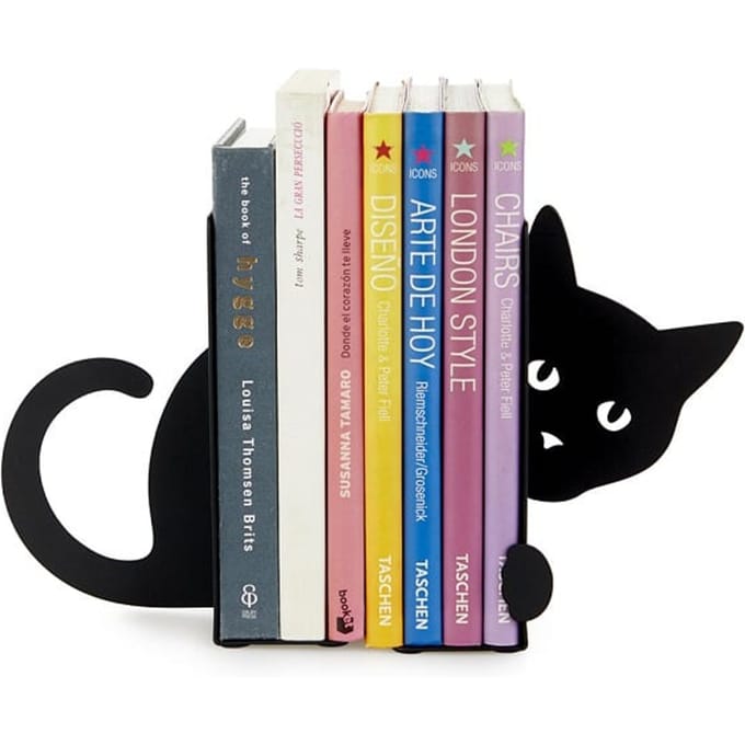 Support de livre chaton support cadeau pour amoureuse des chats chats métal support