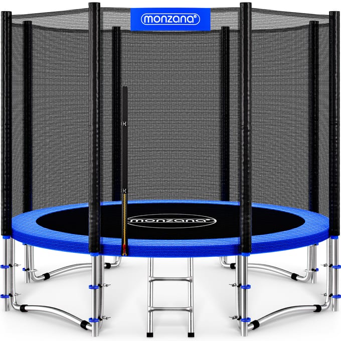 Monzana Trampoline 305cm - Incl. Veiligheidsnet & Ladder - Blauw