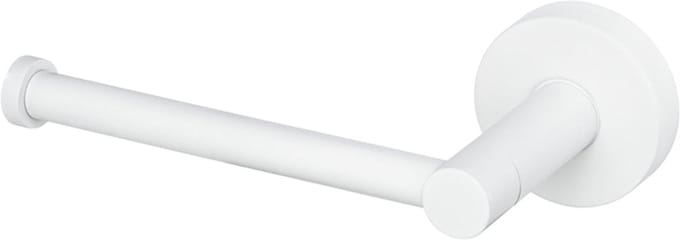 Haceka Kosmos Toiletrolhouder - zonder klep - L-vorm - mat wit