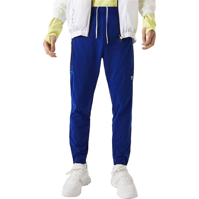Lacoste Heren trainingsbroek met rits (Blauw)