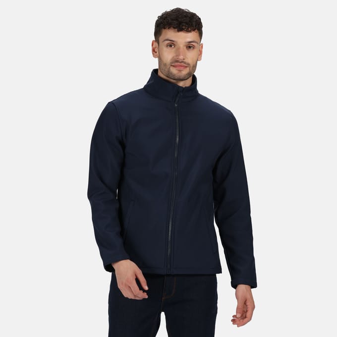 Regatta - Heren Ablaze Printable Softshell Jas (Marine/Navy)