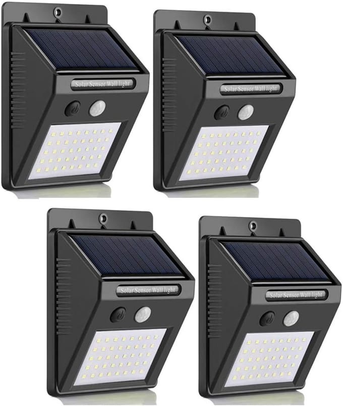 Krachtige 40 LED Solar Buitenlamp met Bewegingsmelder en 3 Modi