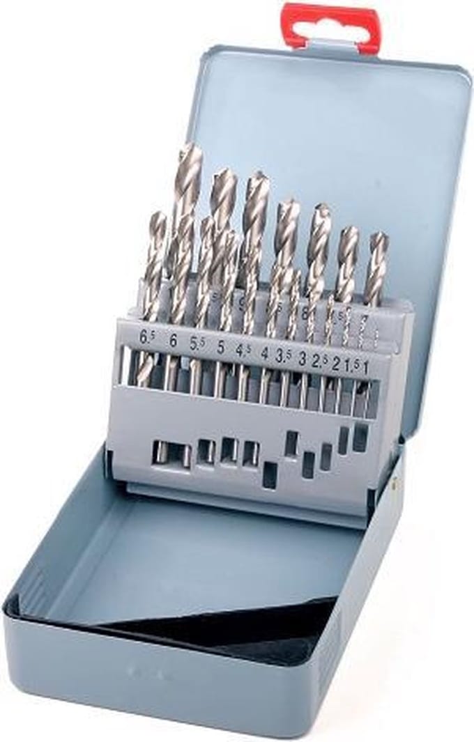 1-10 x 0.5mm HSS M2 Borenset
