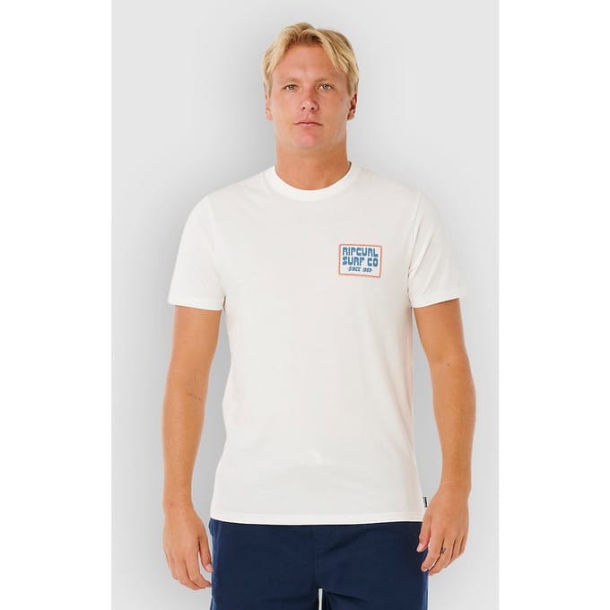 Rip Curl Pacific Rinse Sunrise T-Shirt wit