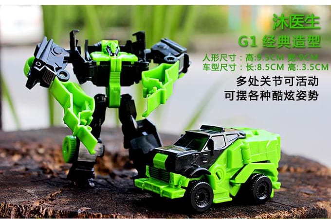 Transformeerbare Robot Auto Kit Vervormbare Actiefiguren Speelgoed ideaal voor Jongen Voertuig Cadeau Speelgoed