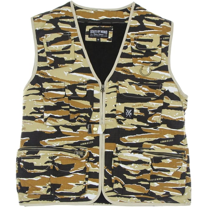 Retrofuture mouwloos vest voor heren