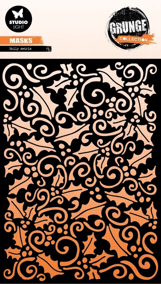 Mask Holly swirl - Grunge collection nr. 349