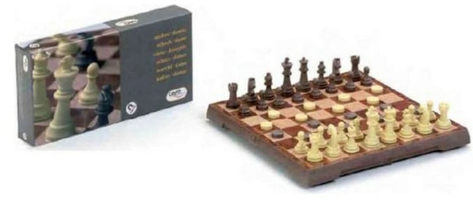 Schaken en Dammen Spelbord Cayro 453 Magnetisch