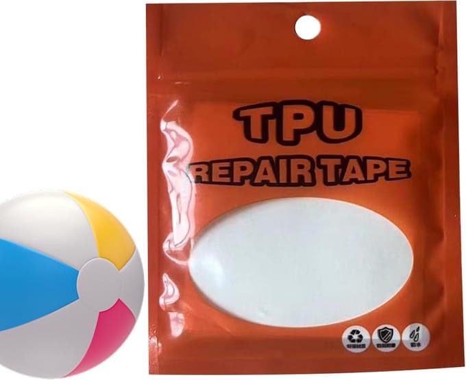 Reparatieset Opblaasbaar - Patch Kit - Lekkages Dichten - Zelfklevend Waterdicht - 10 Stuks - Transparant