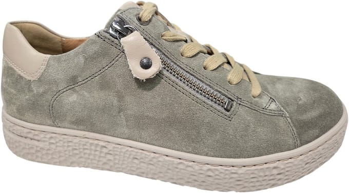 Hartjes 162.1417 Phil Sneakers - Suède - Dames - Groen - Maat 43