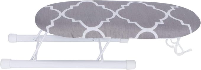 Opvouwbare Mini Strijkplank met Strijkijzerhouder - Compact Strijkplankje voor Mouwen en Kragen