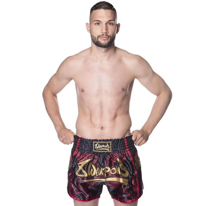 Short voor Muay Thai 8 Weapons Sak Yant Naga