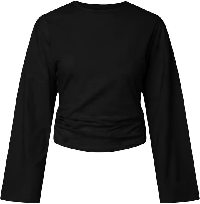 Pieces Top met lange mouwen PCALLI
